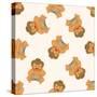 Sumo ,Seamless Pattern-notkoo-Stretched Canvas