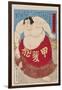 Sumo wrestler Kaidyo Taro, at the age of 15, 1887-null-Framed Giclee Print