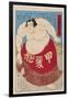 Sumo wrestler Kaidyo Taro, at the age of 15, 1887-null-Framed Giclee Print