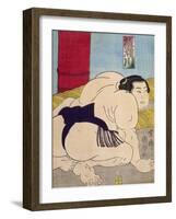 Sumo Wrestler-Valdemar Kornerup-Framed Giclee Print