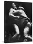 Sumo Wrestlers During Match-Bill Ray-Stretched Canvas