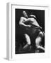 Sumo Wrestlers During Match-Bill Ray-Framed Premium Photographic Print