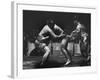 Sumo Wrestlers During Match-Bill Ray-Framed Photographic Print