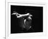 Sumo Wrestlers During Match-Bill Ray-Framed Photographic Print