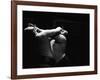 Sumo Wrestlers During Match-Bill Ray-Framed Photographic Print