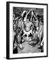 Sumo Wrestlers in Japan. Ca 1950s-null-Framed Photo