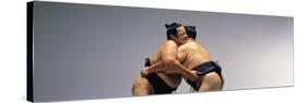 Sumo Wrestlers Japan-null-Stretched Canvas