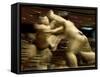 Sumo Wrestling Japan-null-Framed Stretched Canvas