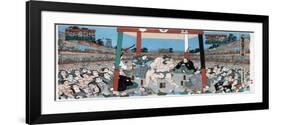 Sumo Wrestling, Japan-null-Framed Giclee Print