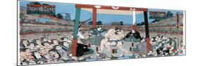 Sumo Wrestling, Japan-null-Mounted Giclee Print