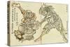 Sumo Wrestling-Kyosai Kawanabe-Stretched Canvas