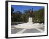 Sumter Monument in the Battery, White Point Gardens, Charleston, South Carolina-Richard Cummins-Framed Photographic Print