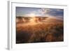 Sun and Fog at Hayden Valley, Yellowstone-Vincent James-Framed Photographic Print