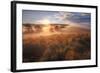 Sun and Fog at Hayden Valley, Yellowstone-Vincent James-Framed Photographic Print