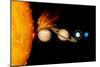 Sun And Its Planets-Detlev Van Ravenswaay-Mounted Premium Photographic Print