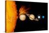 Sun And Its Planets-Detlev Van Ravenswaay-Stretched Canvas