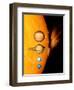 Sun And Its Planets-Detlev Van Ravenswaay-Framed Premium Photographic Print