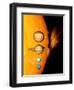 Sun And Its Planets-Detlev Van Ravenswaay-Framed Premium Photographic Print