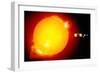 Sun And Its Planets-Detlev Van Ravenswaay-Framed Premium Photographic Print