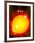 Sun And Its Planets-Detlev Van Ravenswaay-Framed Photographic Print