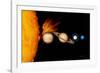 Sun And Its Planets-Detlev Van Ravenswaay-Framed Photographic Print