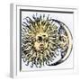 Sun And Moon, 1493-null-Framed Giclee Print