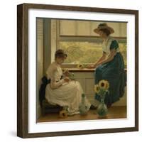 Sun and Moon Flowers, 1889-George Dunlop Leslie-Framed Giclee Print