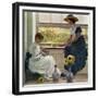 Sun and Moon Flowers, 1890-George Dunlop Leslie-Framed Giclee Print