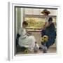 Sun and Moon Flowers, 1890-George Dunlop Leslie-Framed Giclee Print