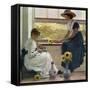 Sun and Moon Flowers, 1890-George Dunlop Leslie-Framed Stretched Canvas