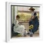 Sun and Moon Flowers, 1890-George Dunlop Leslie-Framed Giclee Print