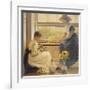 Sun and Moon Flowers-George Dunlop Leslie-Framed Premium Giclee Print