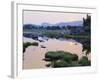 Sun and Mountains Reflecting, Popo Agie Wilderness, Shoshone National Forest, Wyoming, USA-Scott T. Smith-Framed Photographic Print