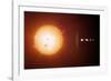 Sun And Planets, Size Comparison-Detlev Van Ravenswaay-Framed Photographic Print