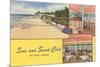 Sun and Sand Club, Key West, Florida-null-Mounted Art Print