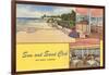 Sun and Sand Club, Key West, Florida-null-Framed Art Print