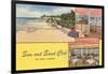 Sun and Sand Club, Key West, Florida-null-Framed Art Print