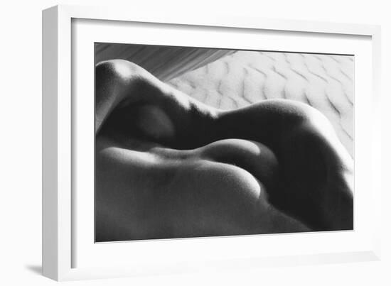 Sun and Sand II-Chris Simpson-Framed Giclee Print