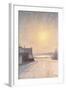 Sun and Snow, Scene from Stockholm-Per Ekstrom-Framed Giclee Print
