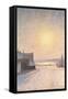 Sun and Snow, Scene from Stockholm-Per Ekstrom-Framed Stretched Canvas