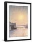 Sun and Snow, Scene from Stockholm-Per Ekstrom-Framed Giclee Print