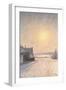 Sun and Snow, Scene from Stockholm-Per Ekstrom-Framed Giclee Print