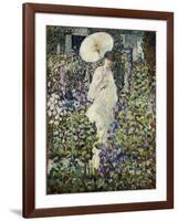 Sun and Wind-Frederick Carl Frieseke-Framed Giclee Print