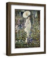 Sun and Wind-Frederick Carl Frieseke-Framed Giclee Print