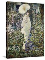 Sun and Wind-Frederick Carl Frieseke-Stretched Canvas