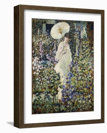 Sun and Wind-Frederick Carl Frieseke-Framed Giclee Print