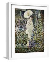 Sun and Wind-Frederick Carl Frieseke-Framed Giclee Print