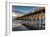 Sun Bath on Folly Beach-Danny Head-Framed Art Print