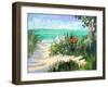 Sun Beach Dunes-Jane Slivka-Framed Art Print