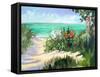 Sun Beach Dunes-Jane Slivka-Framed Stretched Canvas